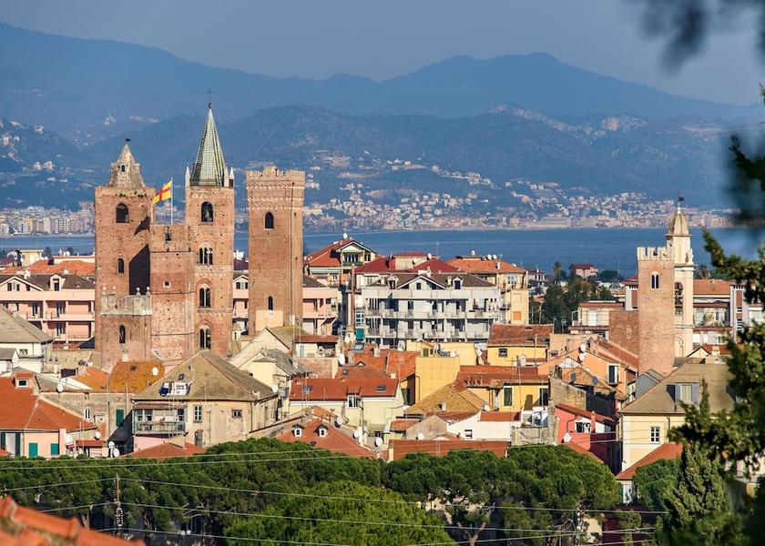 Liguria Albenga Exterior Detail