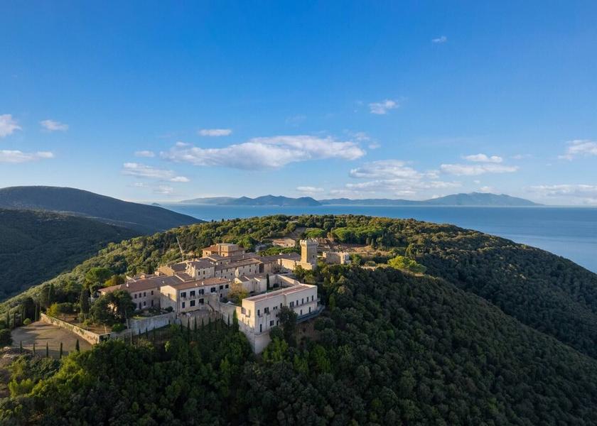 Tuscany Piombino Aerial View