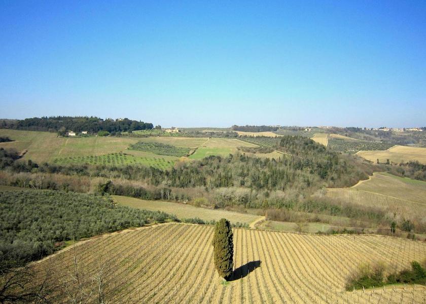 Tuscany San Casciano in Val di Pesa View from Property