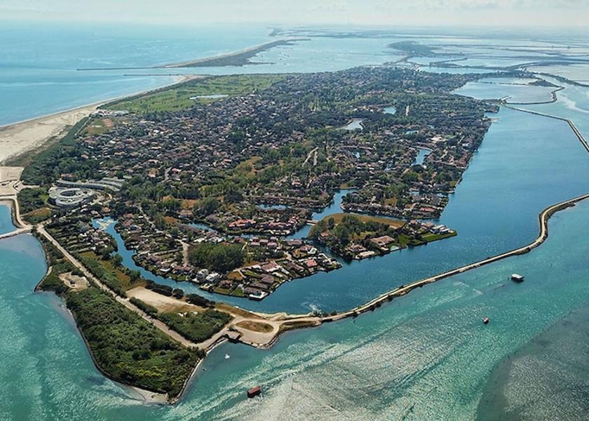 Veneto Rosolina Aerial View