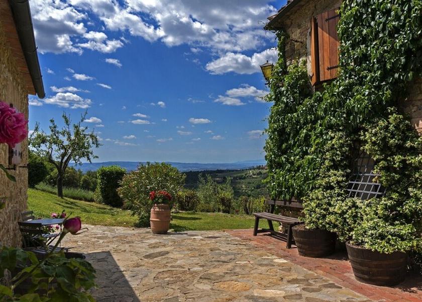Tuscany Castellina in Chianti Exterior Detail