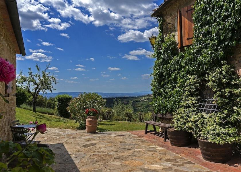 Tuscany Castellina in Chianti Exterior Detail