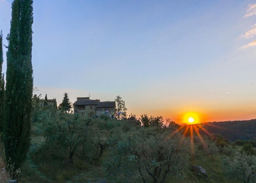 Tuscany Castellina in Chianti Exterior Detail