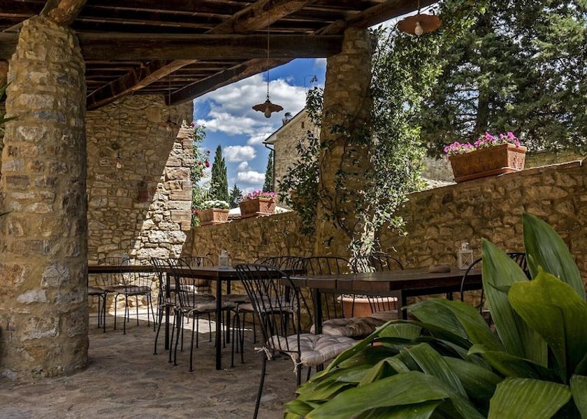 Tuscany Castellina in Chianti Exterior Detail