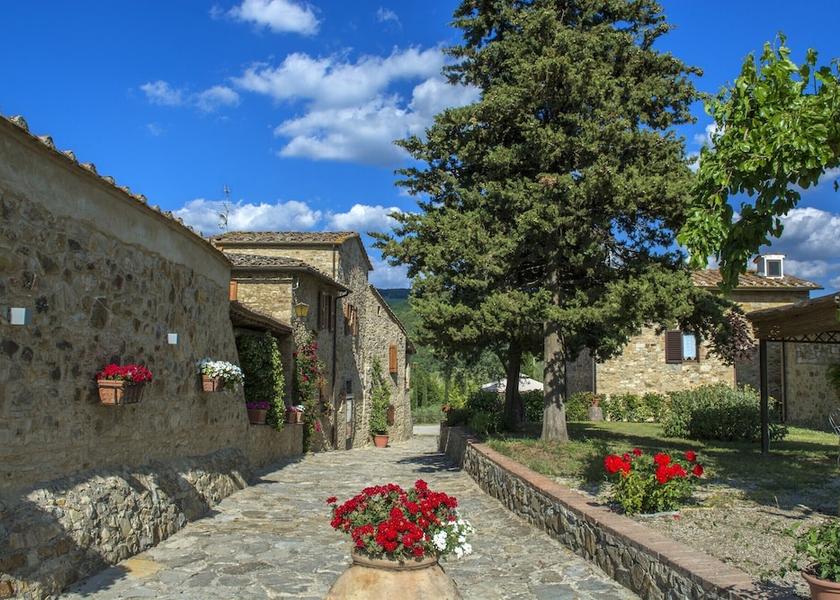 Tuscany Castellina in Chianti Exterior Detail