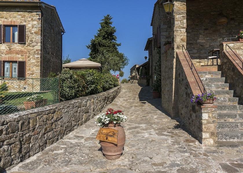 Tuscany Castellina in Chianti Exterior Detail
