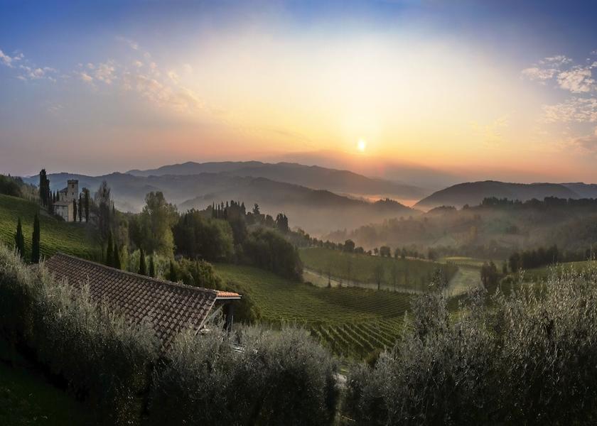 Tuscany Castellina in Chianti Exterior Detail