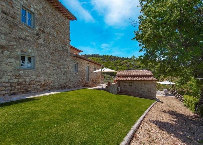Tuscany Castellina in Chianti Property Grounds