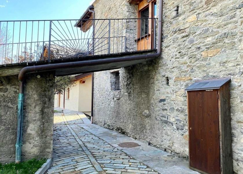 Valle d'Aosta La Salle Exterior Detail