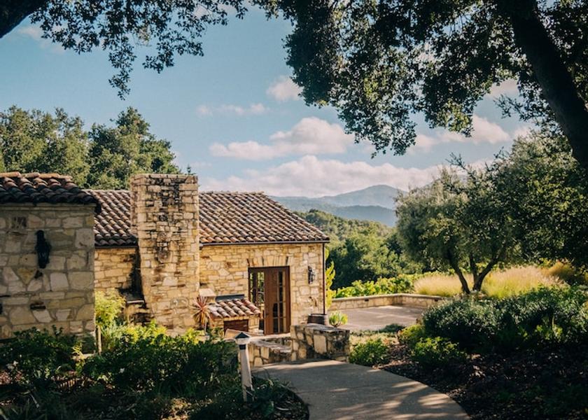 California Carmel Valley Exterior Detail