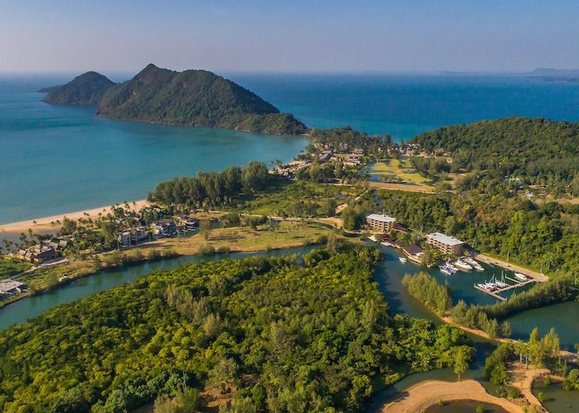 Trat Province Ko Chang Aerial View