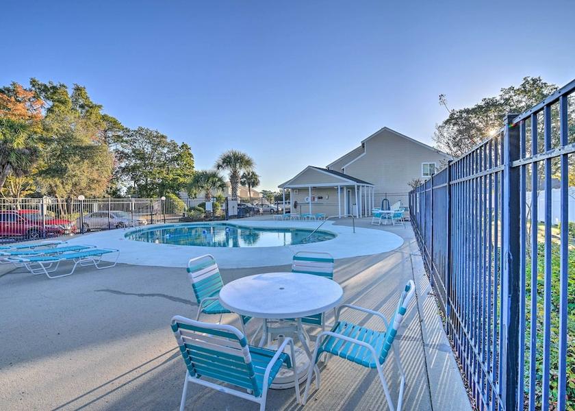 South Carolina Surfside Beach Interior Entrance