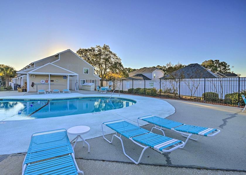 South Carolina Surfside Beach Interior Entrance