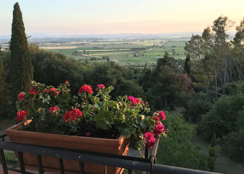 Tuscany Castiglion Fiorentino View from property