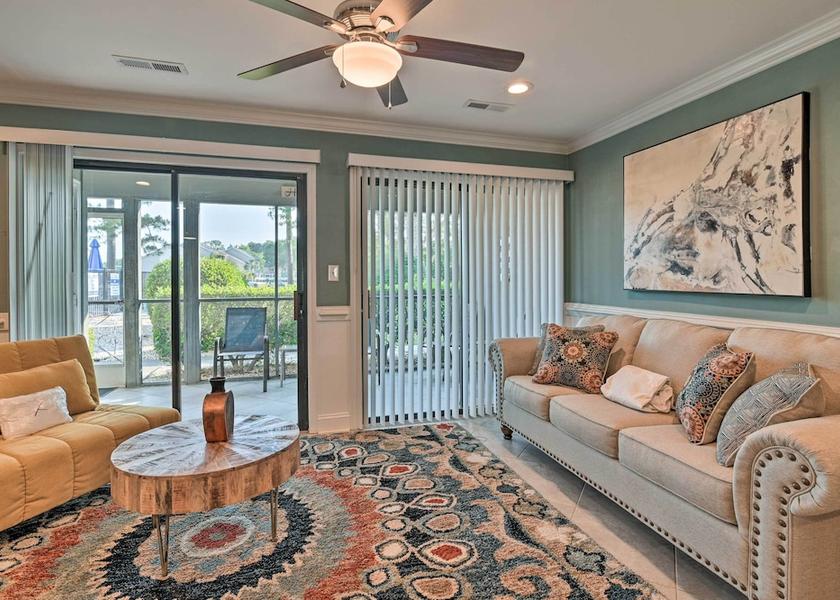 South Carolina Surfside Beach Interior Entrance