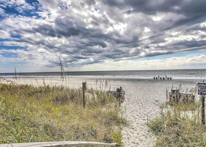 South Carolina Surfside Beach Interior Entrance