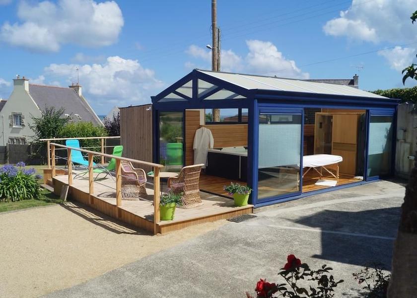 Brittany Paimpol Courtyard