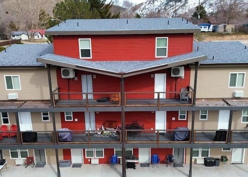 Idaho Lava Hot Springs Exterior Detail