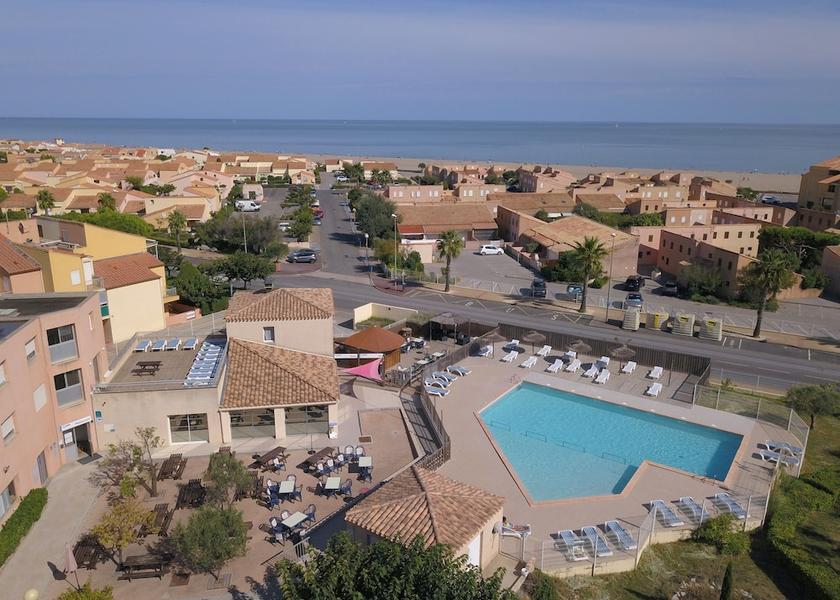 Occitanie Fleury Aerial View