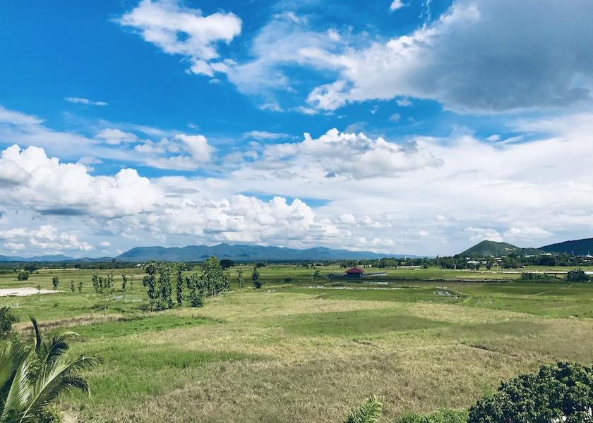Chiang Mai Province Chom Thong Land View from Property