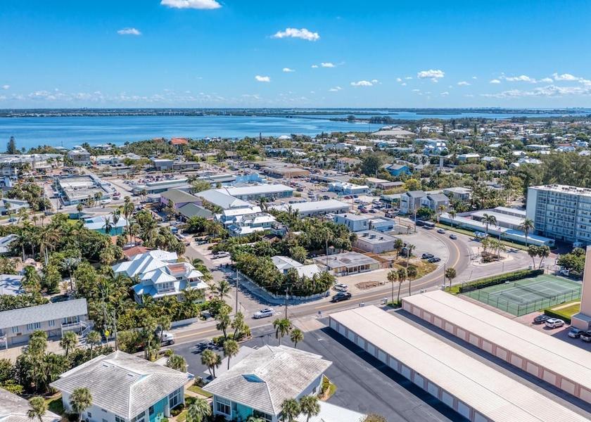 Florida Holmes Beach Aerial View