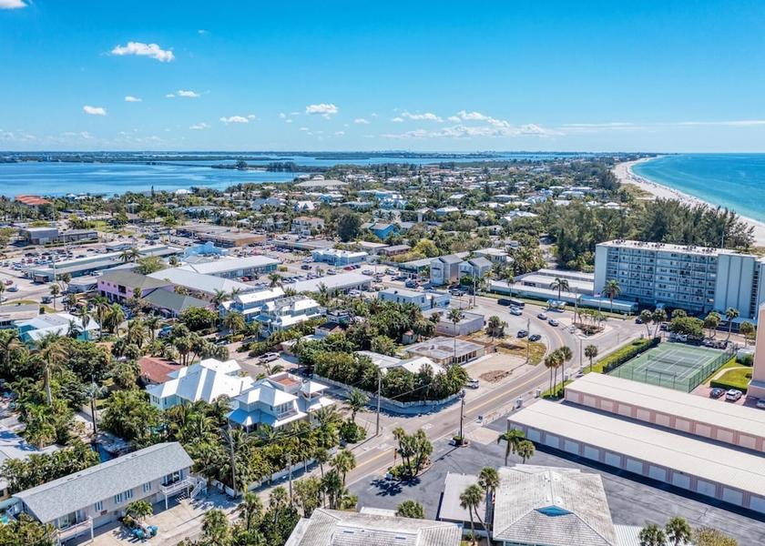 Florida Holmes Beach Aerial View