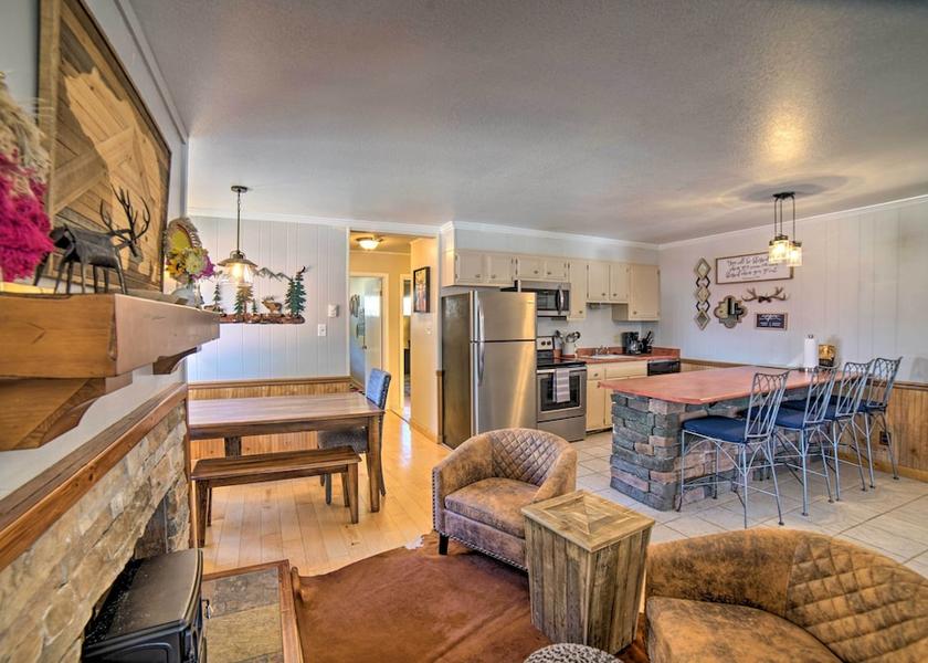 New Mexico Red River Interior Entrance