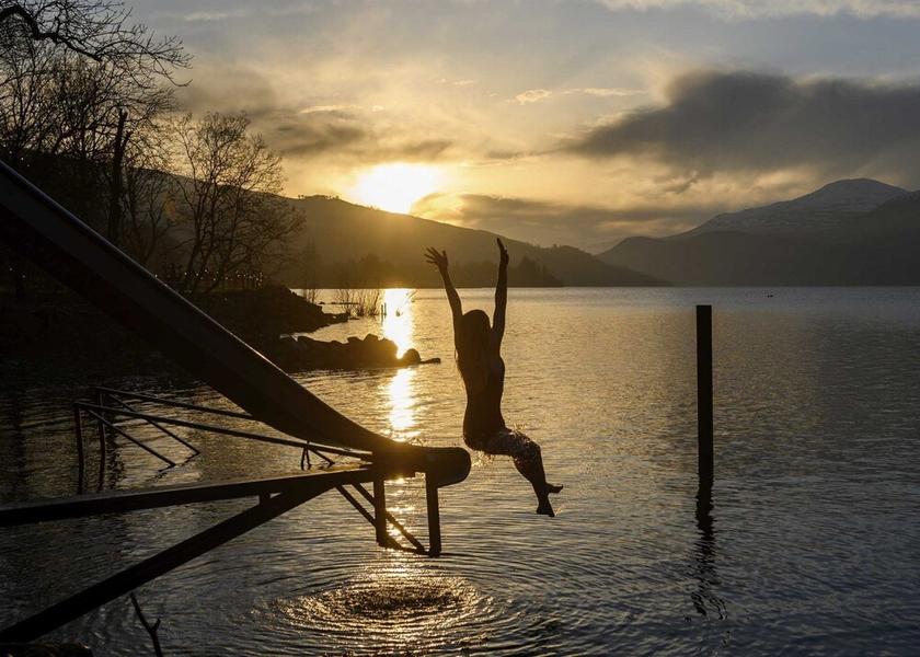 Scotland Aberfeldy Beach