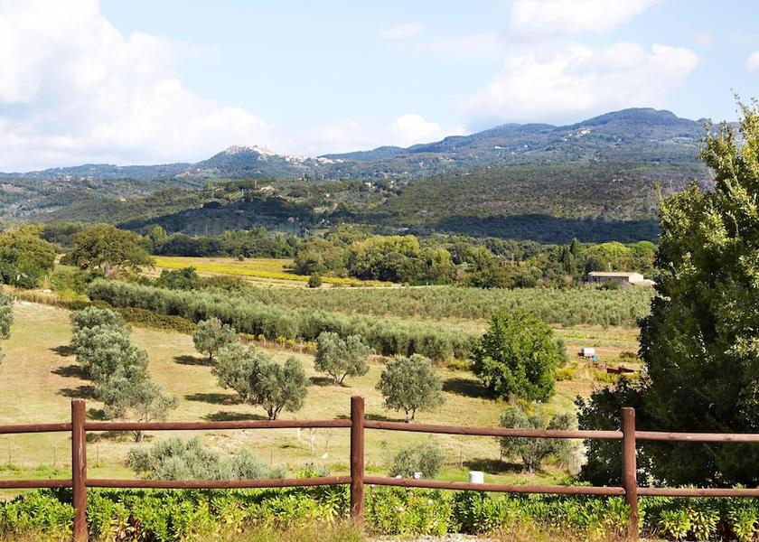 Tuscany Roccastrada View from Property