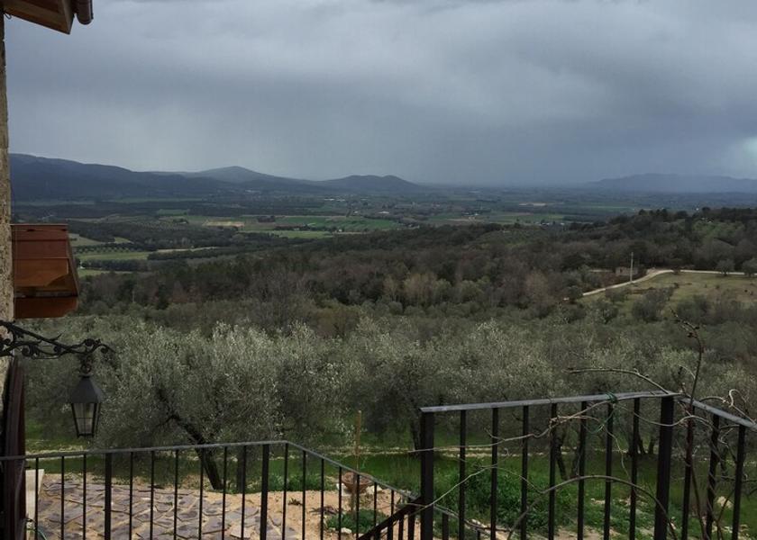 Tuscany Roccastrada Land View from Property