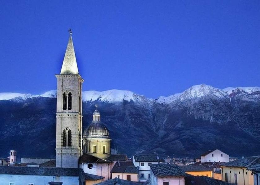 Abruzzo Sulmona City View from Property