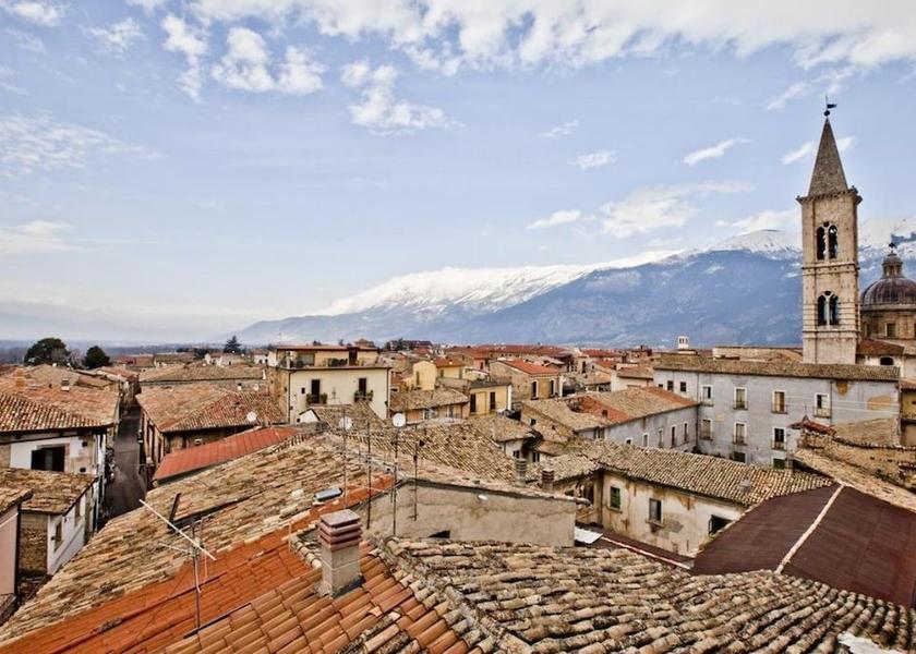 Abruzzo Sulmona City View from Property