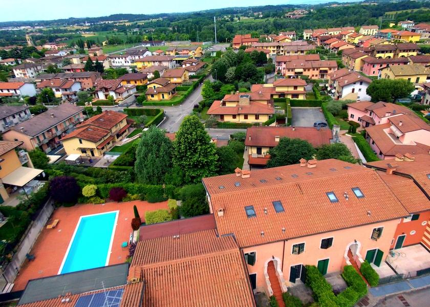 Veneto Valeggio sul Mincio Aerial View