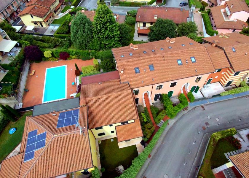 Veneto Valeggio sul Mincio Aerial View