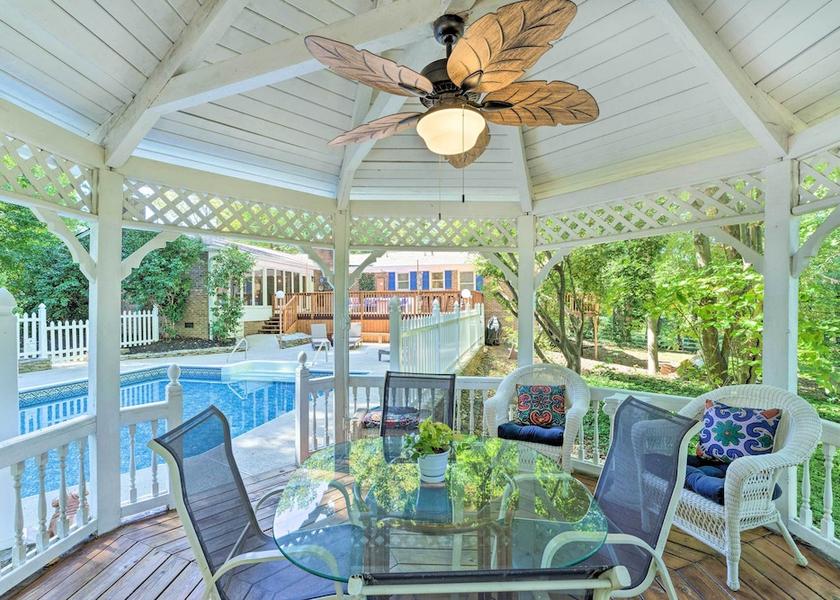 North Carolina Dobson Interior Entrance