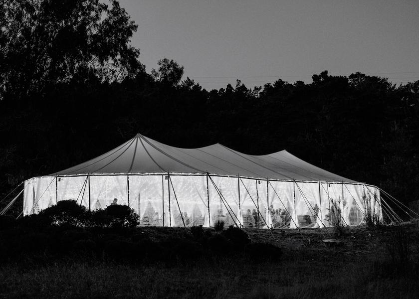 California Jenner Outdoor Wedding Area