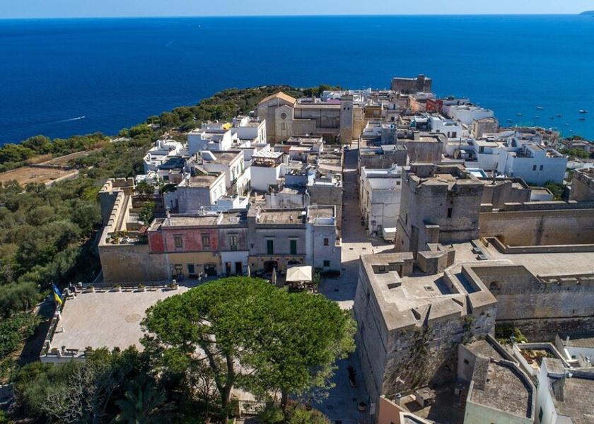 Puglia Castro Aerial View