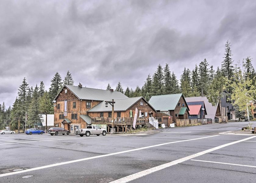 Oregon Government Camp Interior Entrance