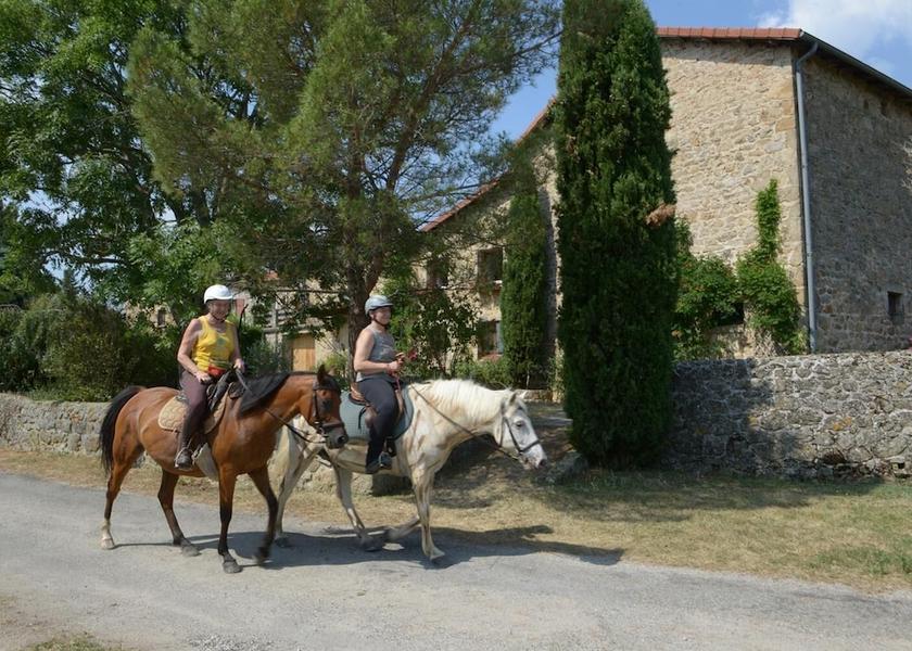 Auvergne-Rhone-Alpes Saint-Victor Horse Riding