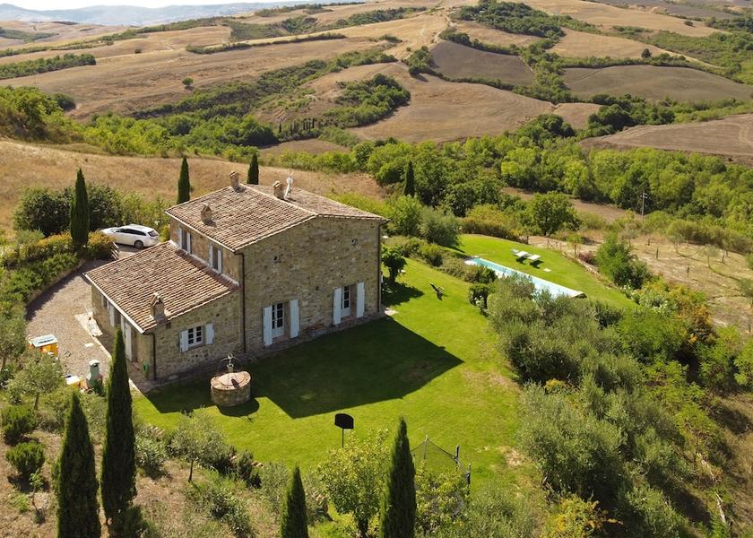 Tuscany San Casciano Dei Bagni Exterior Detail