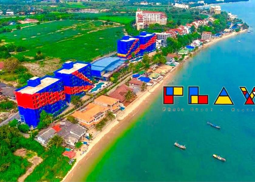Rayong Province Ban Chang Aerial view