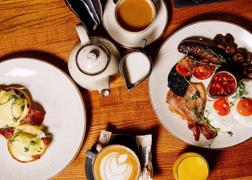 England Hope Valley Breakfast buffet