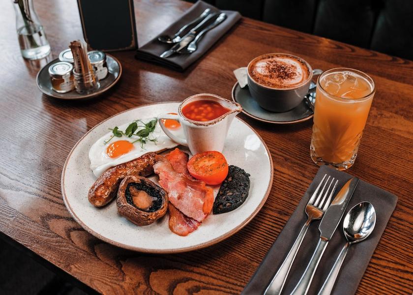 England Hope Valley Breakfast buffet