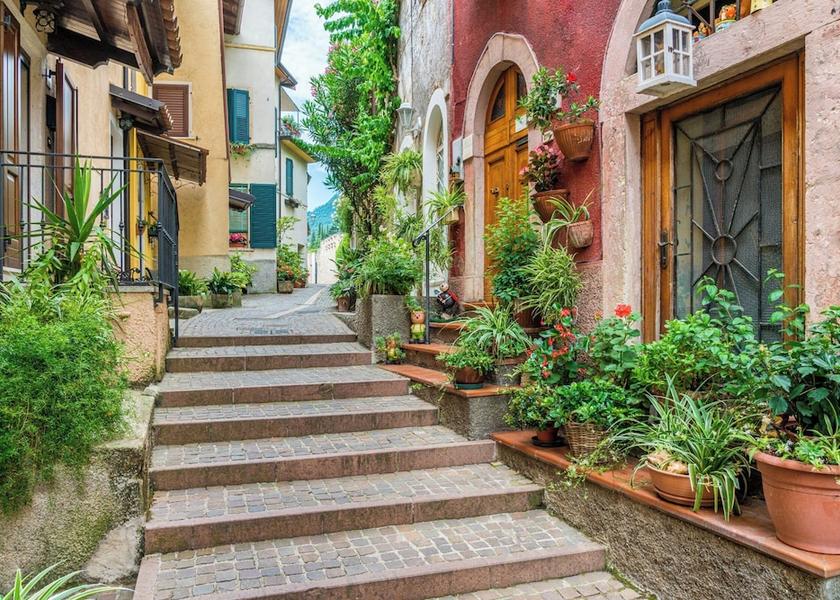 Lombardy Gargnano Exterior Detail