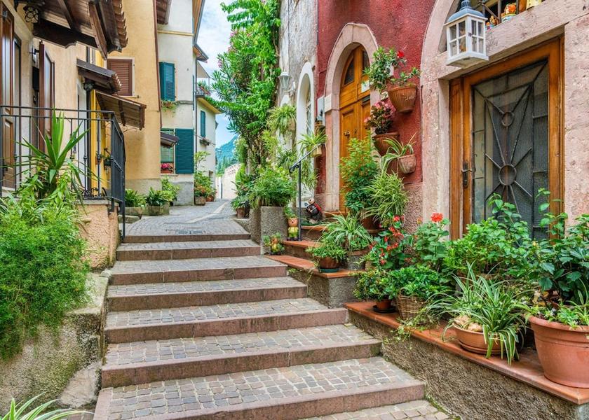 Lombardy Gargnano Exterior Detail