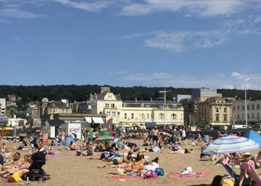 England Weston-super-Mare Beach