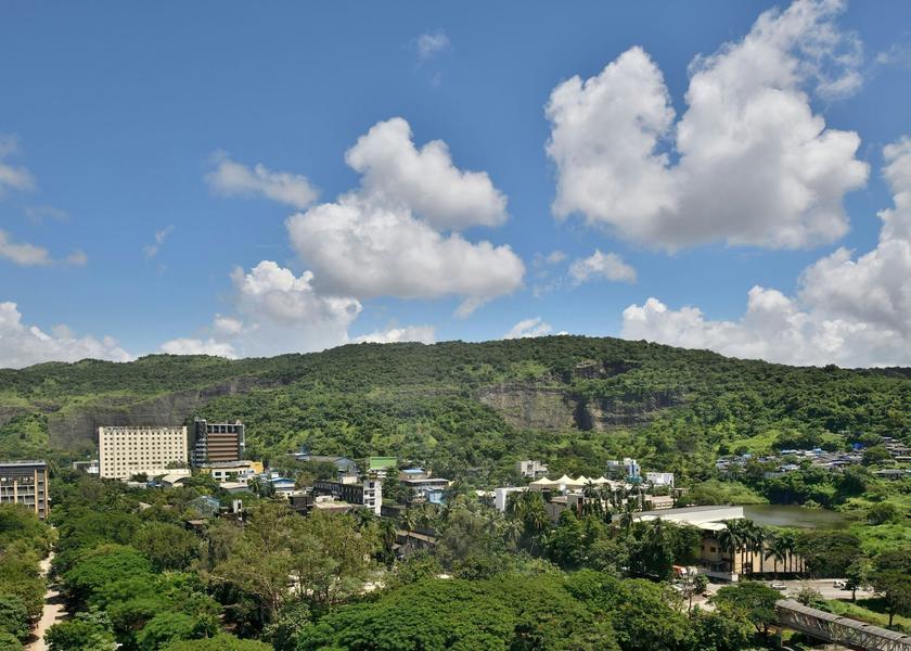 Maharashtra Navi Mumbai Hill View from the Hotel