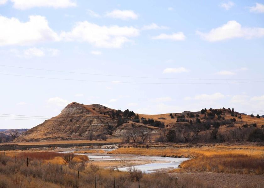 North Dakota Medora Interior Entrance