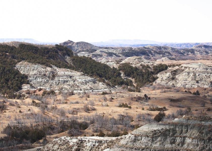 North Dakota Medora Interior Entrance