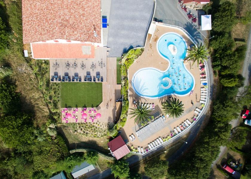 Nouvelle-Aquitaine Bidart Aerial View